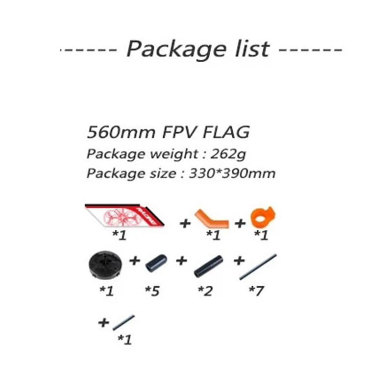 LDARC 560mm FPV Freestyle Outd - Drone Racing Gate recension och pris